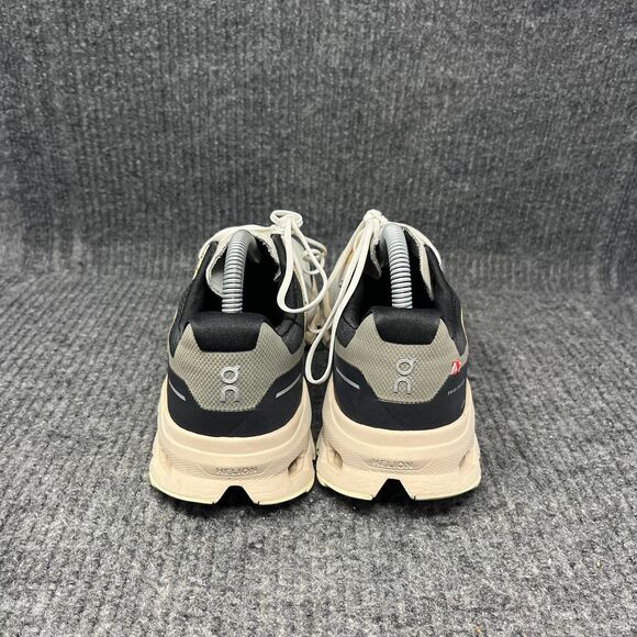 On Cloud Cloudvista Sand Dune Beige Black Athletic Running Shoes Mens Size 8 - Picture 4 of 8